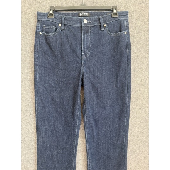 Buffalo David Bitton Alyssa High Rise Straight Jeans Womens 8/29 Blue Stretch - Picture 3 of 6